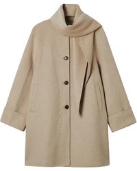 B+ AB - Jas Met Sjaalknoop - Lyst