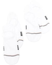 BOSS - 2Er-Set Socken Mit Logo-Intarsie - Lyst