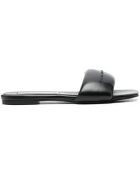 Stella McCartney - Padded Slip-On Sandals - Lyst