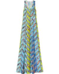 Emilio Pucci - Maxi-jurk Met Print - Lyst
