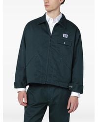 Needles - Logo-Patch Zip-Up Jacket - Lyst