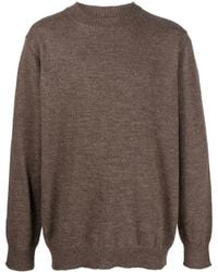 Maison Margiela - Crew-Neck Alpaca-Blend Jumper - Lyst
