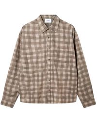 Axel Arigato - Distort Gingham Shirt - Lyst