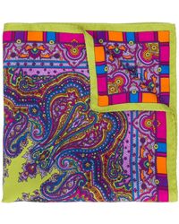 Etro Pañuelo estampado - Azul