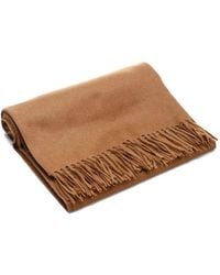 Al Duca d'Aosta - Fringed-Edge Cashmere Scarf - Lyst