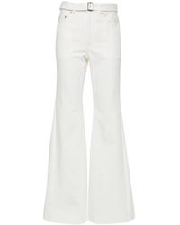 Sacai - Denim Flared Jeans - Lyst