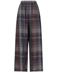 Frankie Shop - Baxter Doorzichtige Trainingsbroek Met Tartan Ruit - Lyst