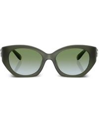 COACH - Maxi Sculpted C Oval-Frame Sunglasses - Lyst