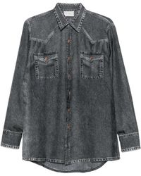 Pierre Louis Mascia - Double-Pocket Silk Shirt - Lyst