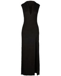 Tessitura - Hooded Maxi Dress - Lyst