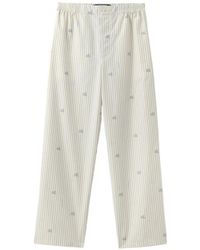 Jacquemus - The Pyjama Striped-Details Cotton Trousers - Lyst