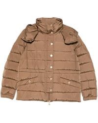 Weekend by Maxmara - Button Hooded Jacket - Lyst