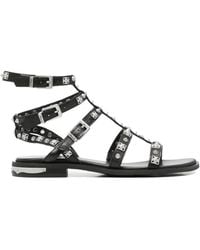 Ash - Parkour Stud-Embellished Leather Sandals - Lyst