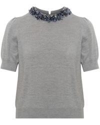 Ulla Johnson - Sequin-Embellished Jude Sweater - Lyst