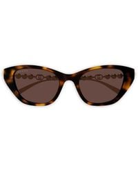 Gucci - Gg1968S Pearl Cat-Eye Sunglasses - Lyst
