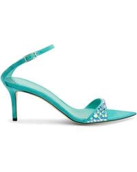 Giuseppe Zanotti - Intriigo Queen 70Mm Crystal-Embellished Sandals - Lyst
