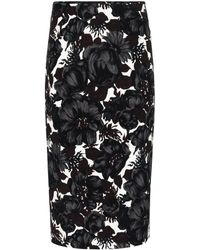 N°21 - Skirt With Floral Pattern - Lyst