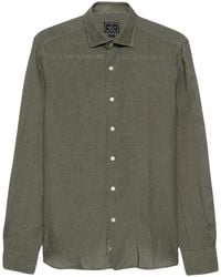 Orian - Long-Sleeve Linen Shirt - Lyst