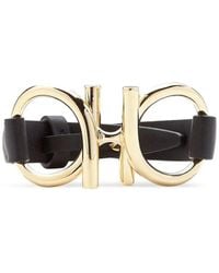 Ferragamo - ガンチーニ レザーブレスレット - Lyst
