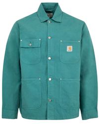 Carhartt - Button-Fastening Patch-Pocket Shirt Jacket - Lyst