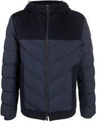 Corneliani - Hooded Padded-design Jacket - Lyst