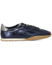HOFF - Metallic-Effect Leather Sneakers - Lyst