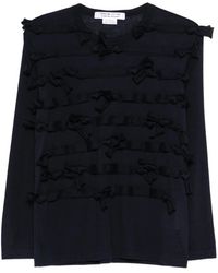 Comme des Garçons - Ropa De Punto Con Detalle De Cinta - Lyst