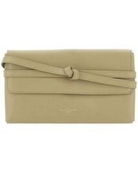 Gianni Chiarini - Small Belty Knotted Straps Clutch Bag - Lyst
