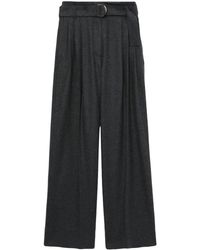 3.1 Phillip Lim - Pleat-detailing Wool Blend Palazzo Trousers - Lyst