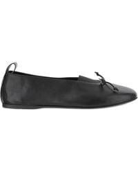 Miu Miu - Élan Bow-Detail Ballet Flats - Lyst