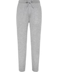 Brunello Cucinelli - Silk And Cashmere Trousers - Lyst
