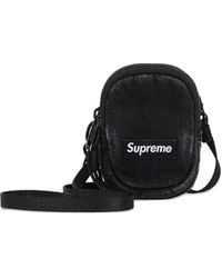 Supreme - Mini Denim Messenger Bag - Lyst