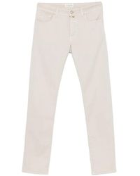 Jacob Cohen - Pantalones Slim Bard Con Parche Del Logo - Lyst