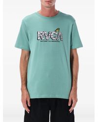 RVCA - Graphic-Print Cotton T-Shirt - Lyst