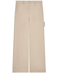 Courreges - Hammer Broek Met Geborduurd Logo - Lyst