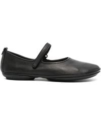 Camper - Right Nina Leather Ballerina Shoes - Lyst