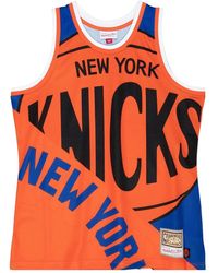 Mitchell & Ness - X Nba New York Knicks Big Face 5.0 Tank Top - Lyst