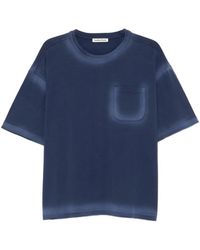 YMC - T-Shirt Met Drie Zakken - Lyst