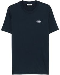Sandro - Logo-Print Crew-Neck T-Shirt - Lyst