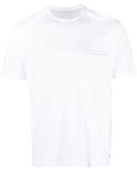 Eleventy - Crew Neck Short-sleeved T-shirt - Lyst