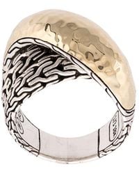 John Hardy - Classic Chain Overlapping Ring - Lyst