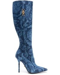 Versace - Stivali al ginocchio Barocco Medusa '95 120mm - Lyst