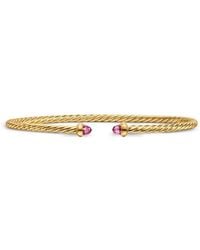 David Yurman - Micro Cablespira Flex Bracelet - Lyst