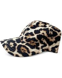 Borsalino - Leopard Print Hat - Lyst