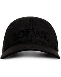 Loewe - Casquette À Logo Brodé - Lyst