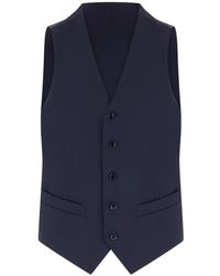 Corneliani - Veston Boutonné À Col V - Lyst