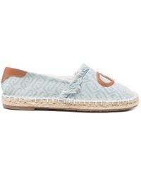 Liu Jo - Espadrilles À Motif Monogrammé - Lyst