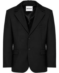 MEDEA - Pleated Collar Blazer - Lyst