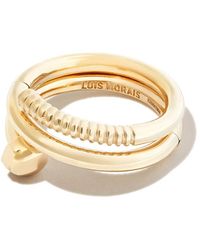 Luis Morais - 14Kt Serpentine Screw Ring - Lyst