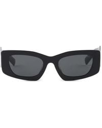 Prada - Sunglasses With Triangle Logo - Lyst